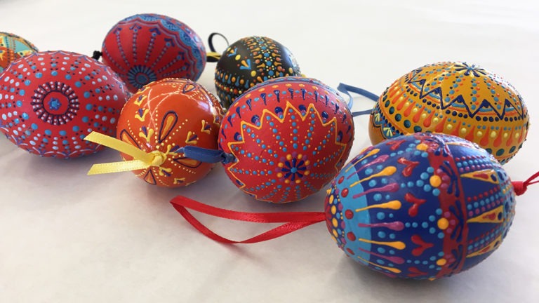 Hand Painted Decorative Eggs