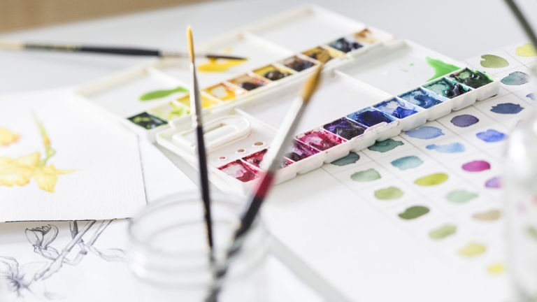 Color Theory and Mixing Pigments in Watercolor