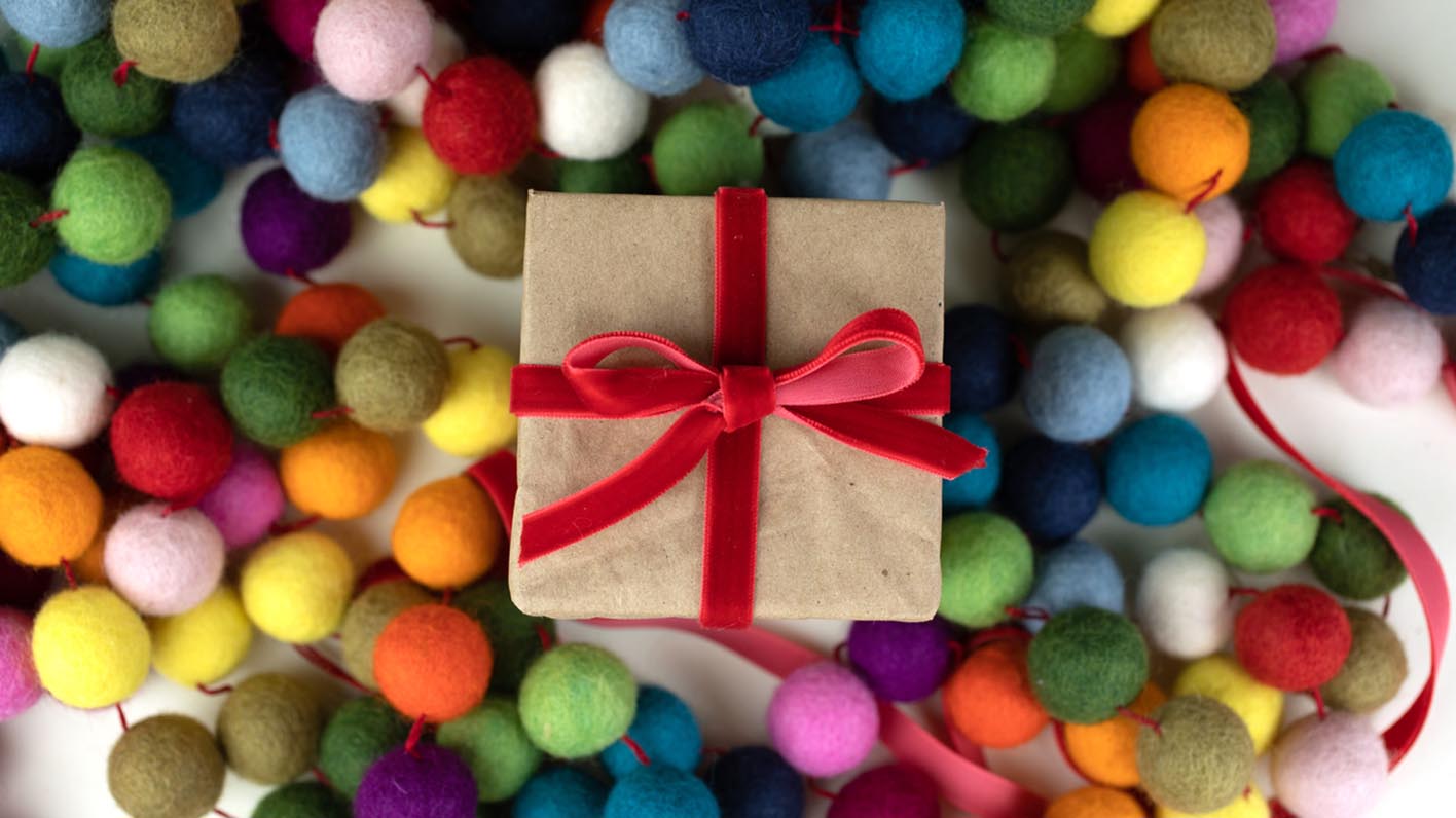 Felted Ball Garlands Nevada Museum of Art