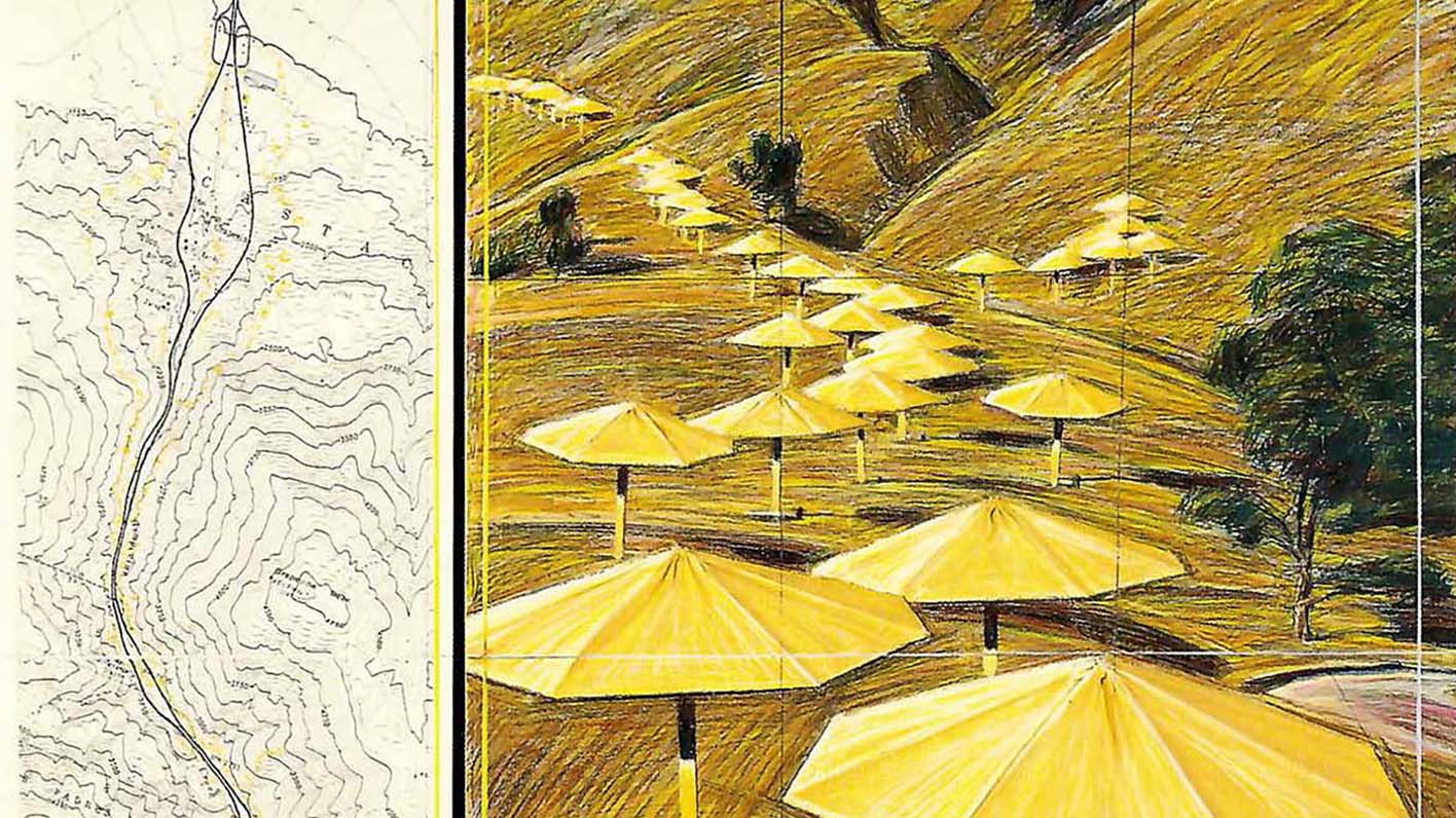 Cynthia Lake The Umbrellas, Christo & Jean Claude Nevada Museum of Art