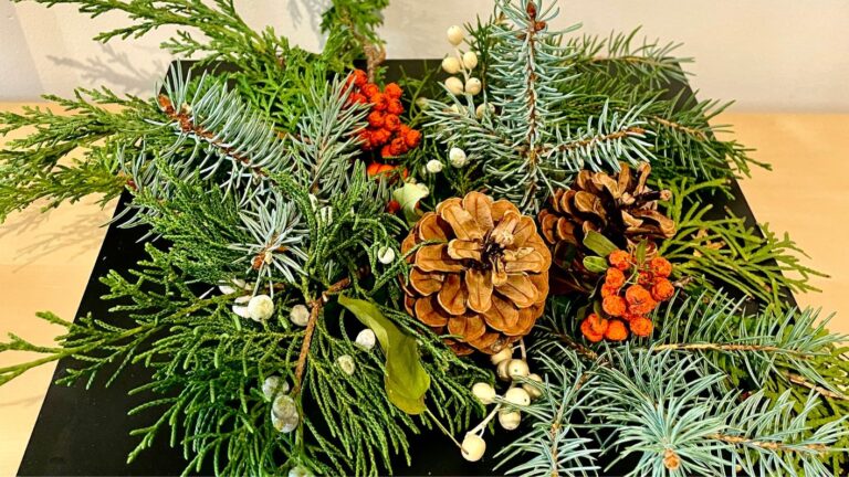 Evergreen Holiday Arrangement