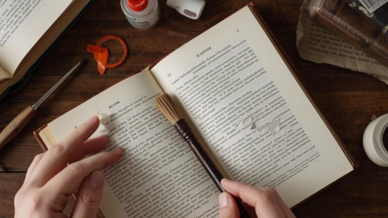 Book Arts: Book Repairs and Restoration